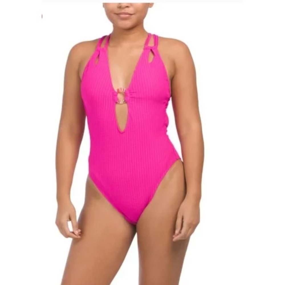 NWT Becca Cutout One Piece Swimsuit Size Medium